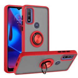 Tuff Slim Armor Hybrid Ring Stand Case for Motorola Moto G Play 2023 / Moto G Power 2022 / Moto G Pure (Red) Tuff Slim Armor Hybrid Ring Stand Case for Motorola Moto G Play 2023 / Moto G Power 2022 / Moto G Pure (Red)